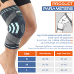 Physio Factory Knee Sleeve. Blue/Green